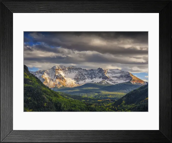 Framed Print : San Juan range, Colorado, south west United States of America