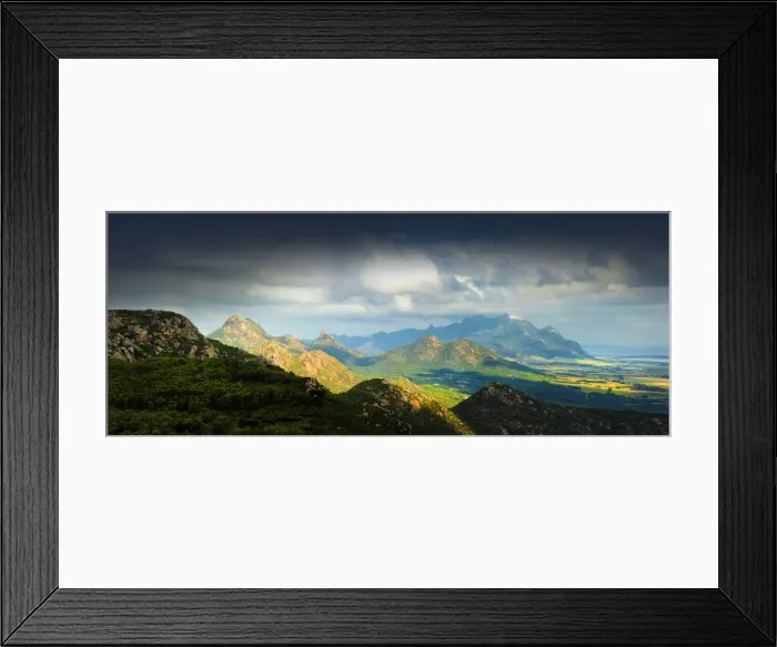 Framed Print : Walkers hill lookout, Flinders Island, Bass Strait, Tasmania, Australia Framed Print : Walkers hill lookout, Flinders Island, Bass Strait, Tasmania, Australia