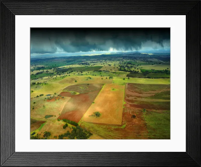 Framed Print : Storm clouds gathering Central New south Wales, Australia Framed Print : Storm clouds gathering Central New south Wales, Australia