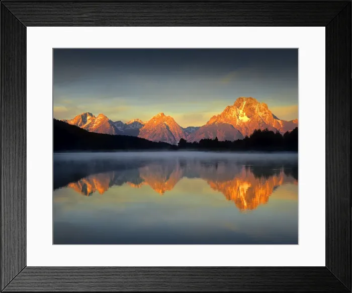 Framed Print : Grand Teton National Park, Wyoming, United States