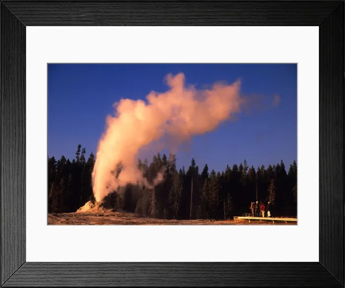 Framed Print : Yellowstone National Park, Wyoming, United States