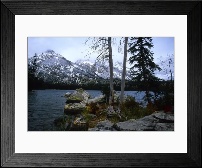 Framed Print : Clearing Snowstorm, Wyoming, United States Framed Print : Clearing Snowstorm, Wyoming, United States