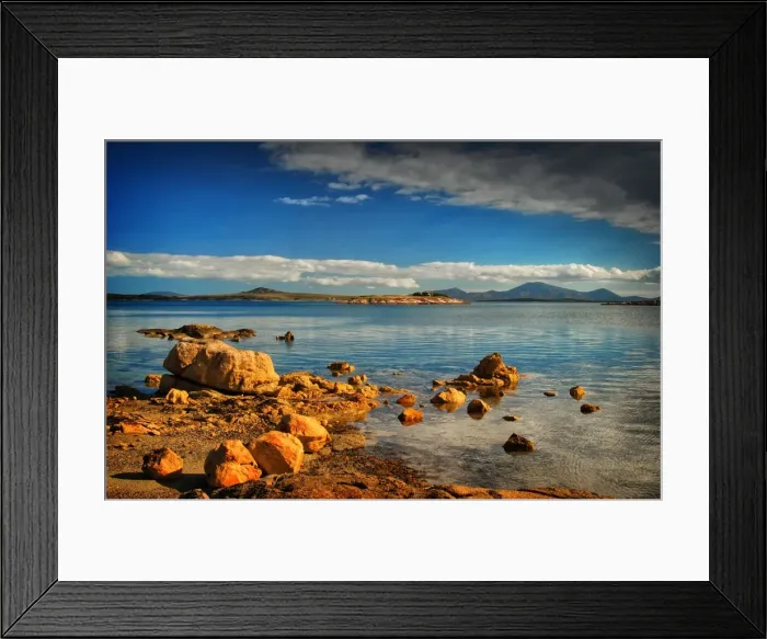 Framed Print : Coastal view on Flinders Island, Bass Strait, Tasmania, Australia Framed Print : Coastal view on Flinders Island, Bass Strait, Tasmania, Australia