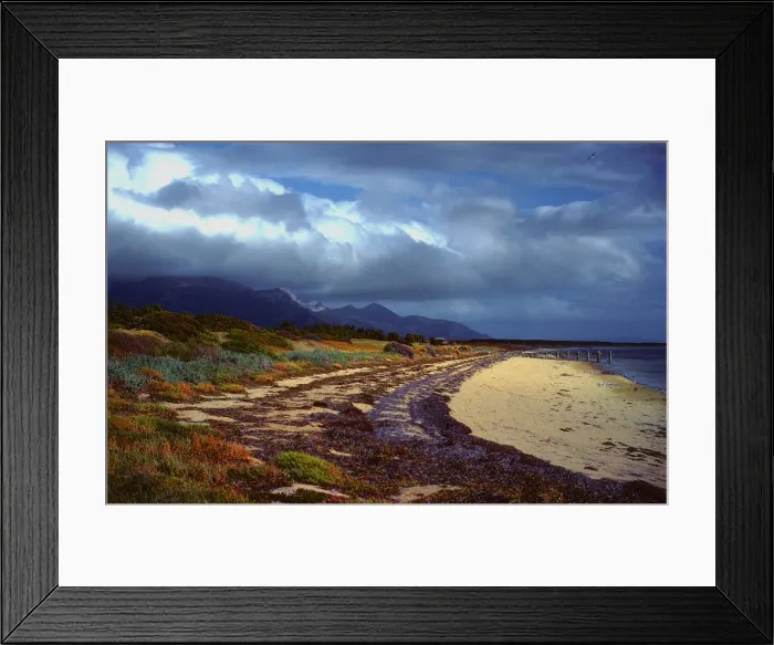 Framed Print : Whitemark beach, Flinders Island, Bass Strait, Tasmania, Australia Framed Print : Whitemark beach, Flinders Island, Bass Strait, Tasmania, Australia