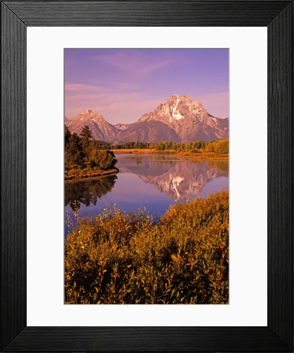 Framed Print : Grand Teton National Park, Wyoming, United States