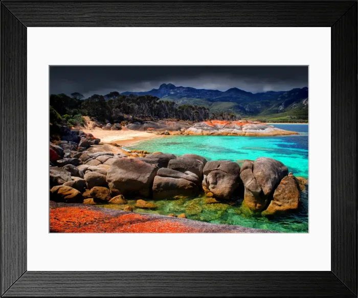 Framed Print : Trousers point, Lacotta, Flinders Island, Bass Strait, Tasmania, Australia Framed Print : Trousers point, Lacotta, Flinders Island, Bass Strait, Tasmania, Australia