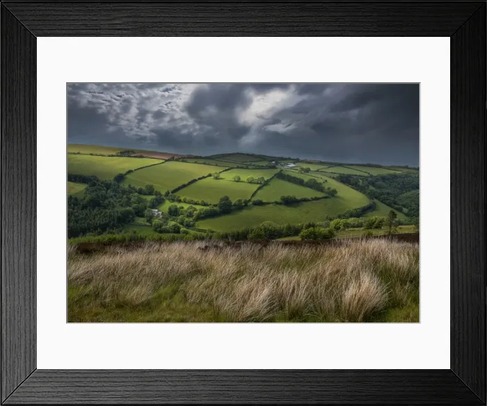 Framed Print : Exmoor light Framed Print : Exmoor light