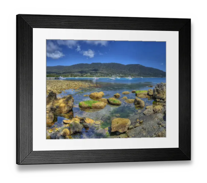 Framed Print : Pirates bay, southern area near Tasman peninsular, in the island state, Tasmania, Australia Framed Print : Pirates bay, southern area near Tasman peninsular, in the island state, Tasmania, Australia