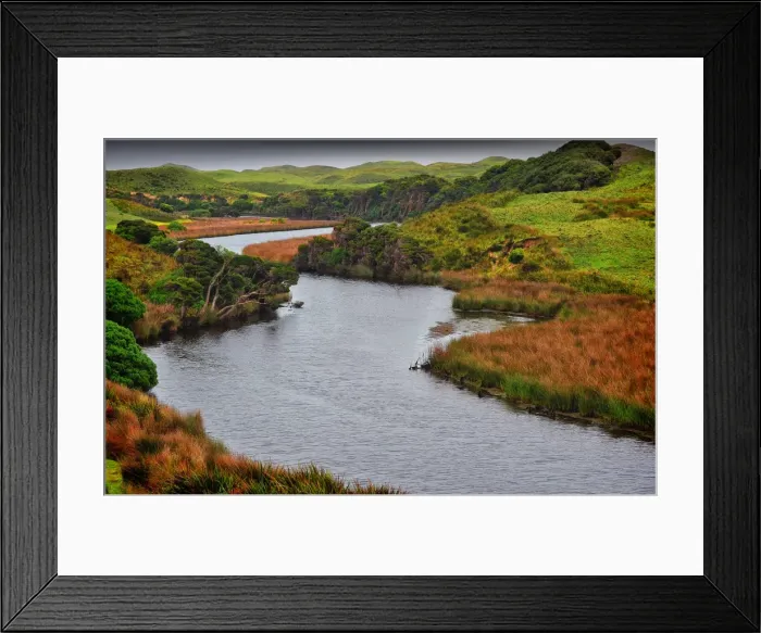 Framed Print : Seal River, King Island, Bass Strait, Tasmania, Australia Framed Print : Seal River, King Island, Bass Strait, Tasmania, Australia