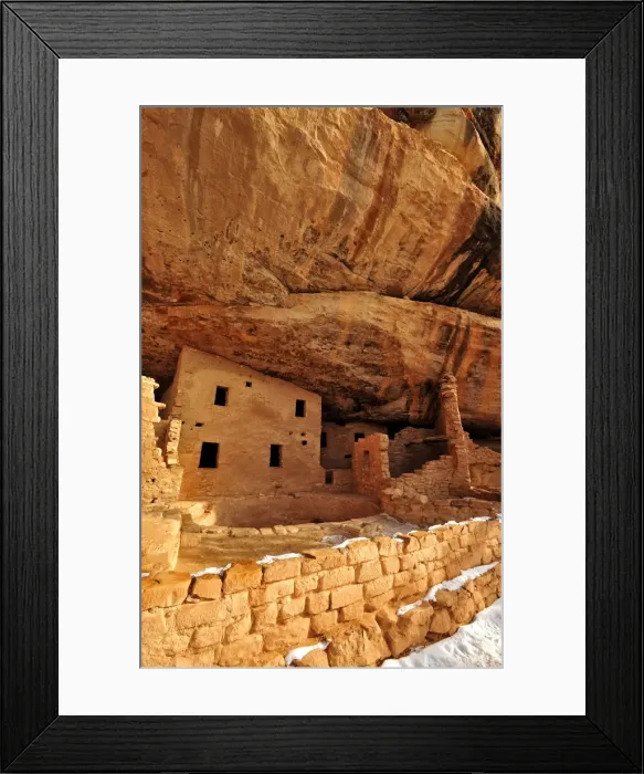 Framed Print : Mesa Verde, Colorado, south western United States of America