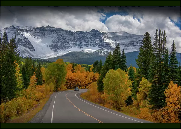 Highway to Durango, Colorado, south western United States of America