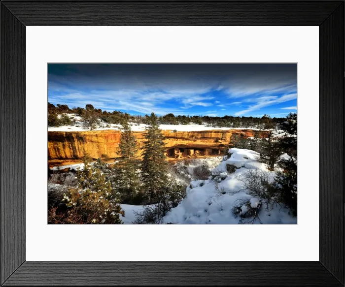 Framed Print : Mesa Verde, Colorado, south western United States of America Framed Print : Mesa Verde, Colorado, south western United States of America