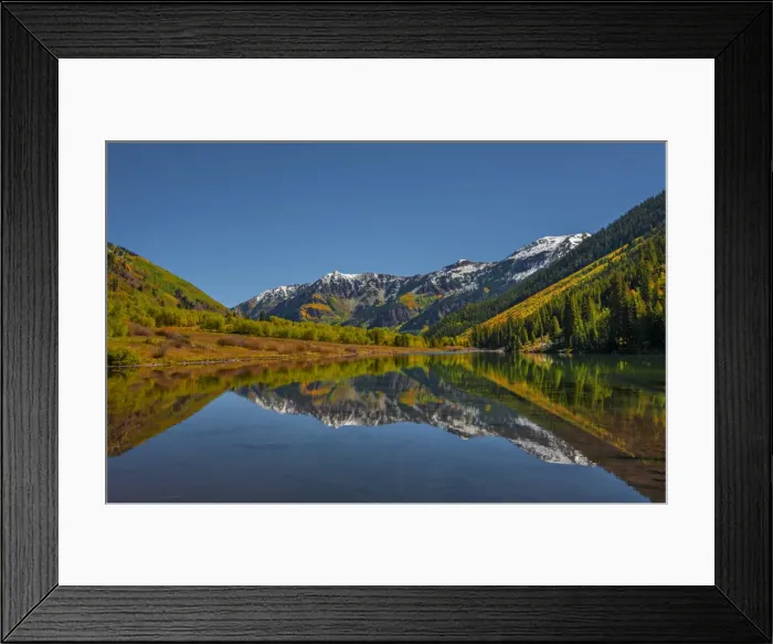 Framed Print : Maroon Bells, Colorado, south western United States of America Framed Print : Maroon Bells, Colorado, south western United States of America