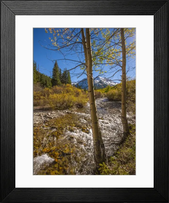 Framed Print : Ashcroft, Colorado, south western United States of America