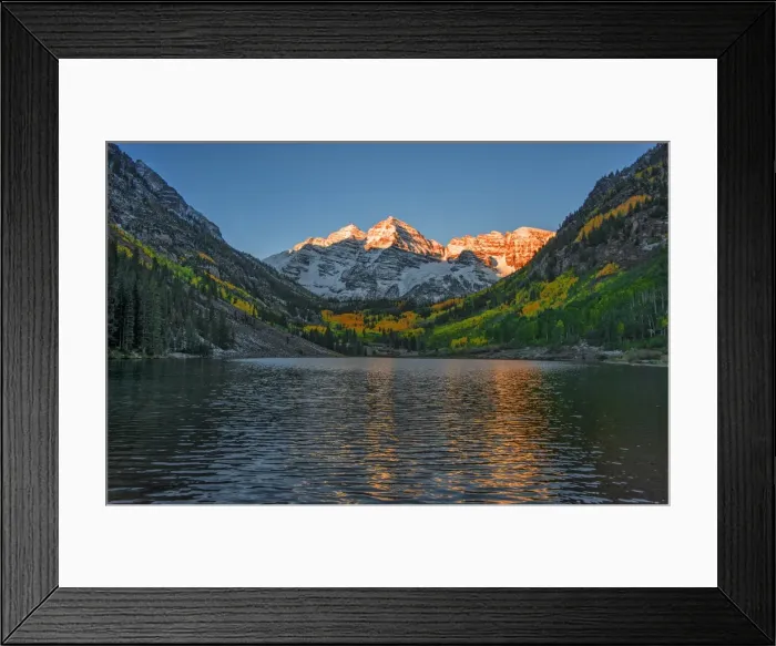 Framed Print : Maroon Bells, Colorado, south western United States of America Framed Print : Maroon Bells, Colorado, south western United States of America