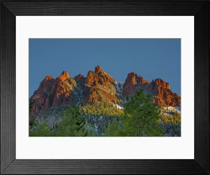 Framed Print : Maroon Bells, Colorado, south western United States of America
