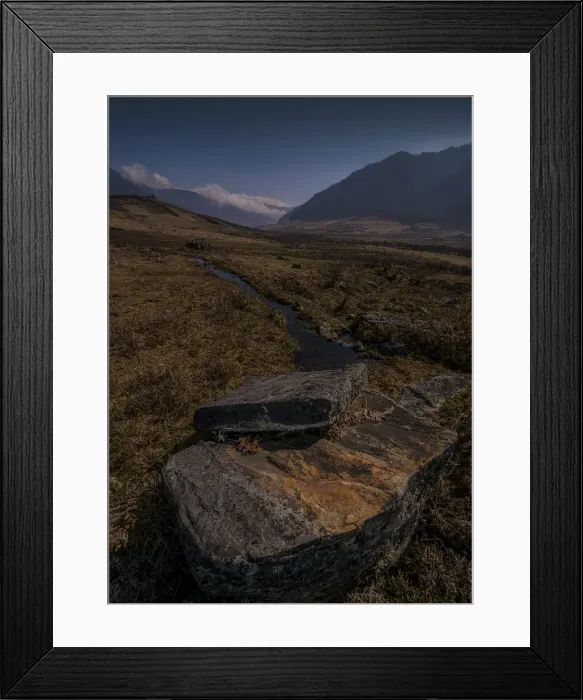 Framed Print : Wangdue Phodrang, Kingdom of Bhutan, Eastern Himalayas