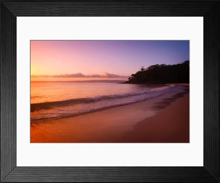 Framed Print : Dawn at Jervis bay, New South Wales, Australia Framed Print : Dawn at Jervis bay, New South Wales, Australia