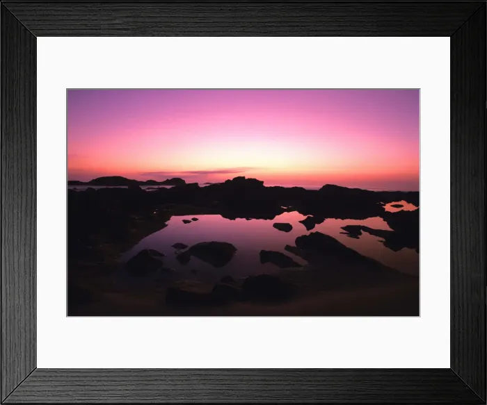 Framed Print : Dawn at Sawtell beach, New South Wales, Australia Framed Print : Dawn at Sawtell beach, New South Wales, Australia