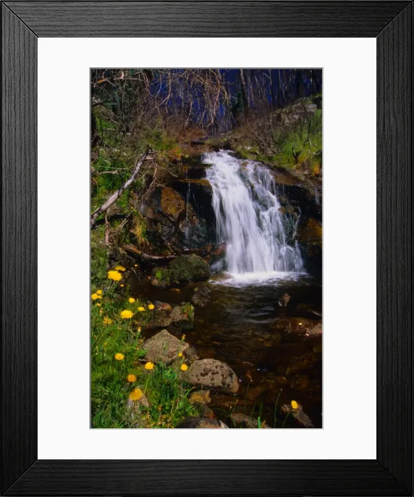 Framed Print : Broken falls, New South Wales, Australia Framed Print : Broken falls, New South Wales, Australia