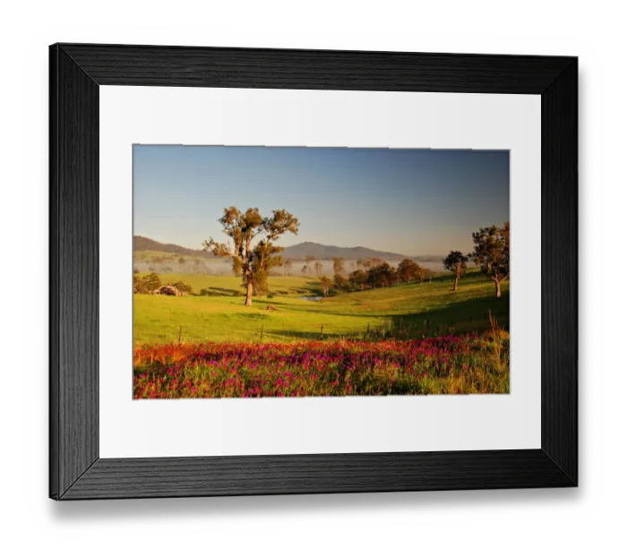 Framed Print : Cobargo dawn, New South Wales, Australia Framed Print : Cobargo dawn, New South Wales, Australia
