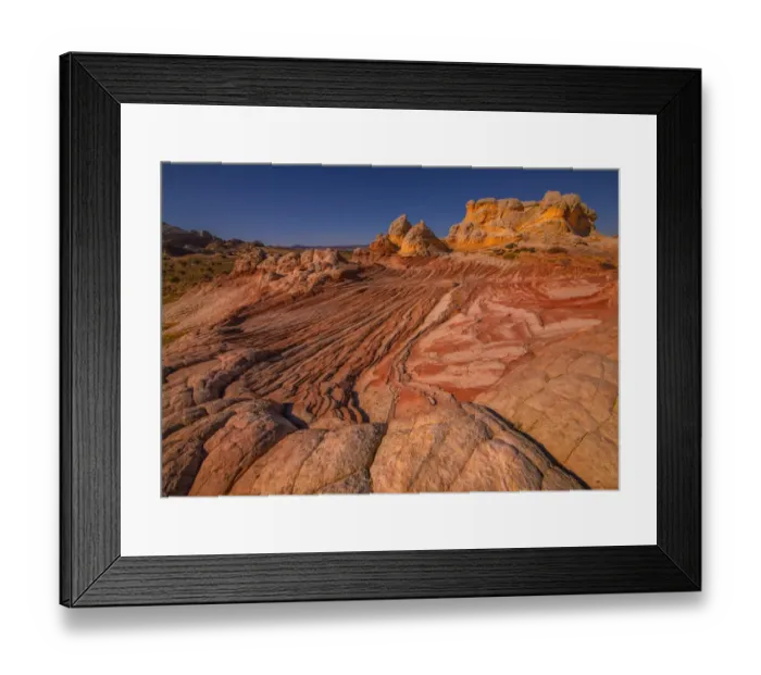 Framed Print : White Pocket, Paria Wilderness area of Arizona, south western United States of America Framed Print : White Pocket, Paria Wilderness area of Arizona, south western United States of America