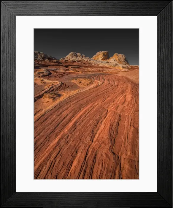 Framed Print : White Pocket, Paria Wilderness area of Arizona, south western United States of America Framed Print : White Pocket, Paria Wilderness area of Arizona, south western United States of America