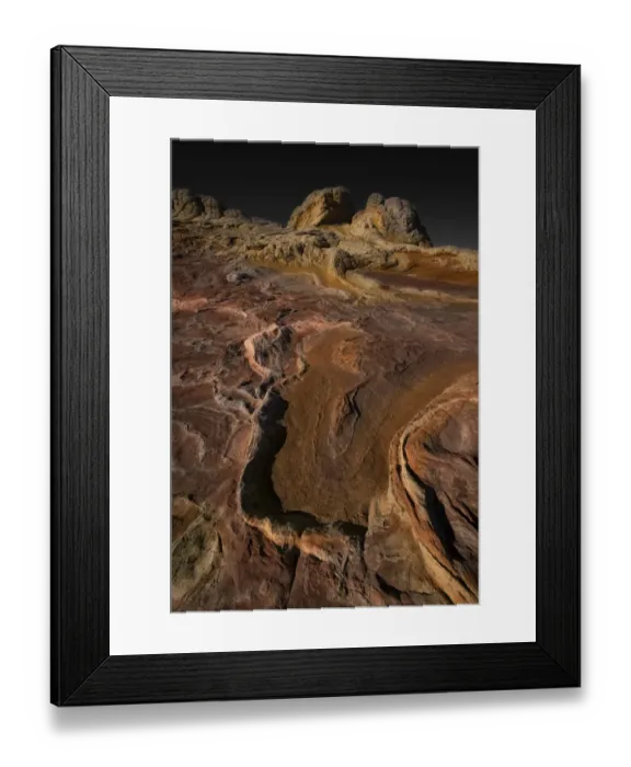 Framed Print : White Pocket, Paria Wilderness area of Arizona, south western United States of America Framed Print : White Pocket, Paria Wilderness area of Arizona, south western United States of America
