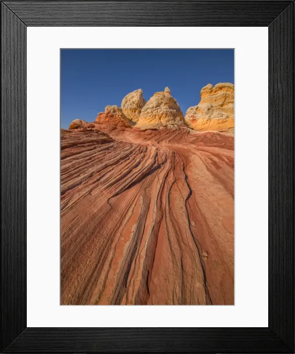 Framed Print : White Pocket, Paria Wilderness area of Arizona, south western United States of America