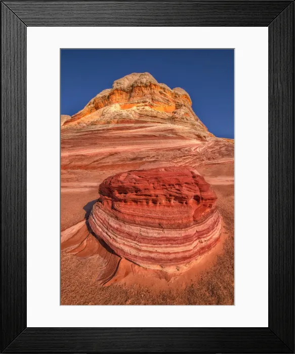Framed Print : White Pocket, Paria Wilderness area of Arizona, south western United States of America