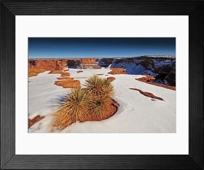 Framed Print : Canyon De-Chelly in winter, Arizona, south western United States of America Framed Print : Canyon De-Chelly in winter, Arizona, south western United States of America
