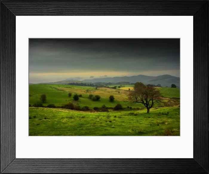 Framed Print : Countryside in Yorkshire, England, United Kingdom