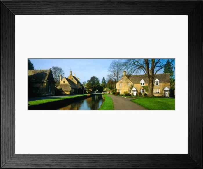 Framed Print : Lower Slaughter, Cotswolds, England, United Kingdom Framed Print : Lower Slaughter, Cotswolds, England, United Kingdom