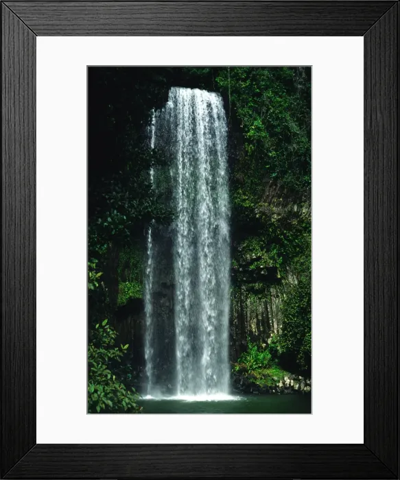 Framed Print : Millea Millea falls, north Queensland, Australia