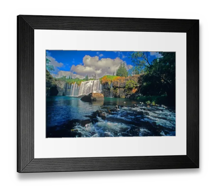 Framed Print : Millstream falls, north Queensland, Australia Framed Print : Millstream falls, north Queensland, Australia
