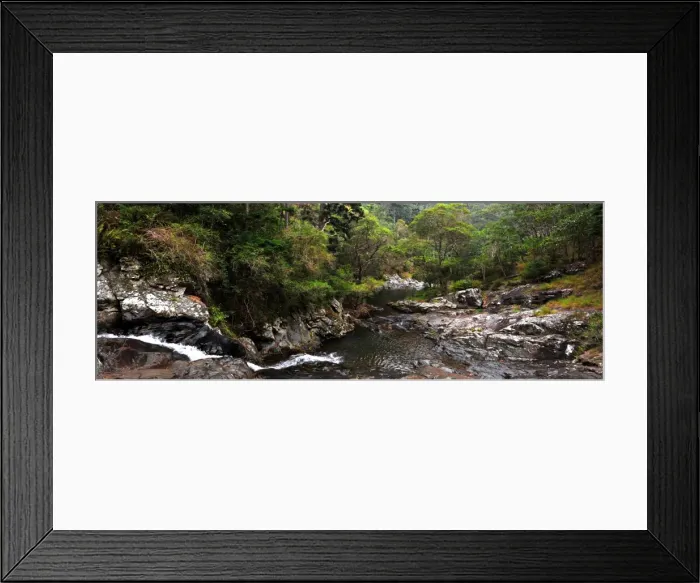 Framed Print : Cedar creek, Mount Tamborine, Queensland, Australia