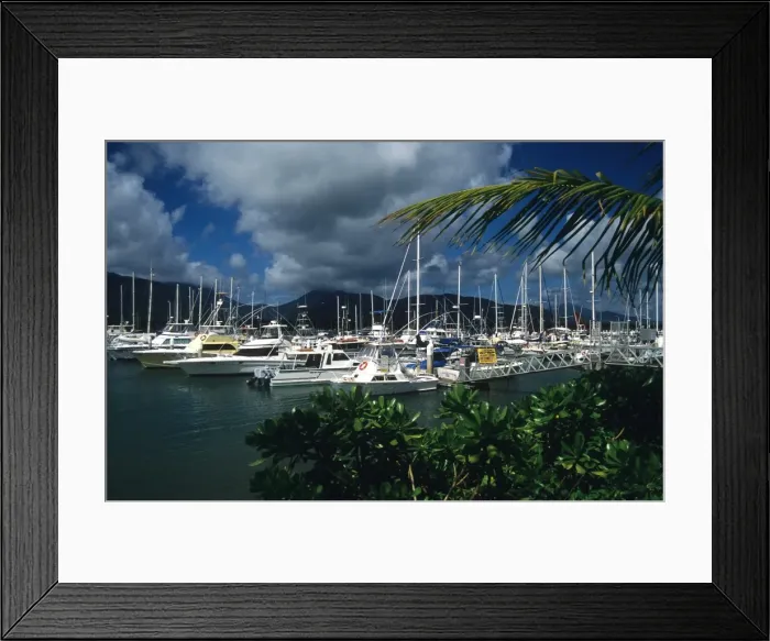 Framed Print : Cairns Harbour, north Queensland, Australia Framed Print : Cairns Harbour, north Queensland, Australia