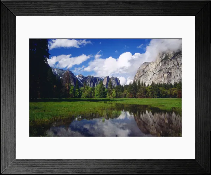 Framed Print : Spring-time in the Yosemite National Park, California, Western United States of America Framed Print : Spring-time in the Yosemite National Park, California, Western United States of America