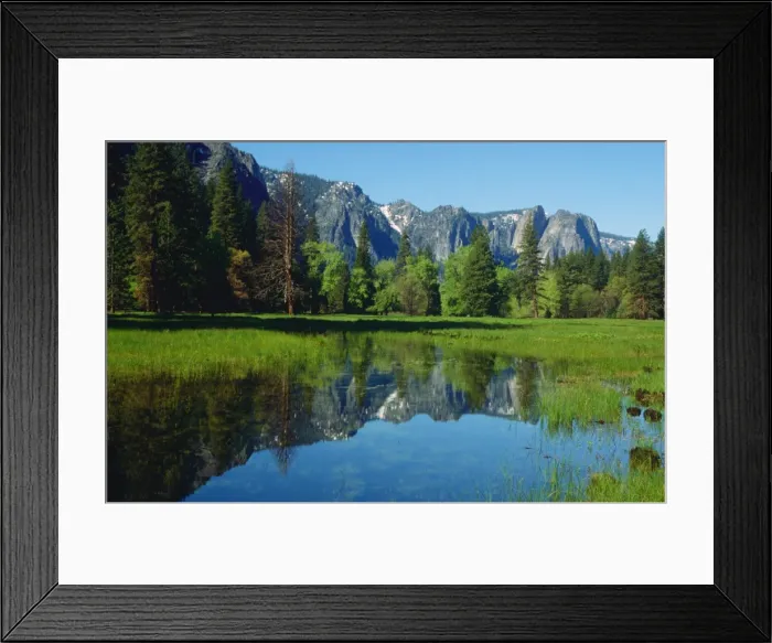 Framed Print : Spring-time in the Yosemite National Park, California, Western United States of America Framed Print : Spring-time in the Yosemite National Park, California, Western United States of America