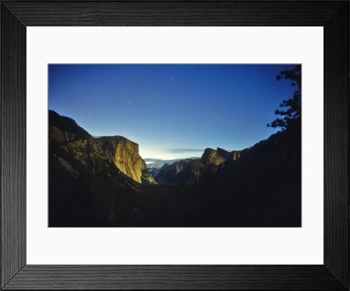 Framed Print : Spring-time in the Yosemite National Park, California, southern United States of America