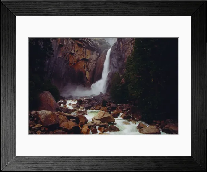 Framed Print : Spring-time in the Yosemite National Park, California, southern United States of America Framed Print : Spring-time in the Yosemite National Park, California, southern United States of America