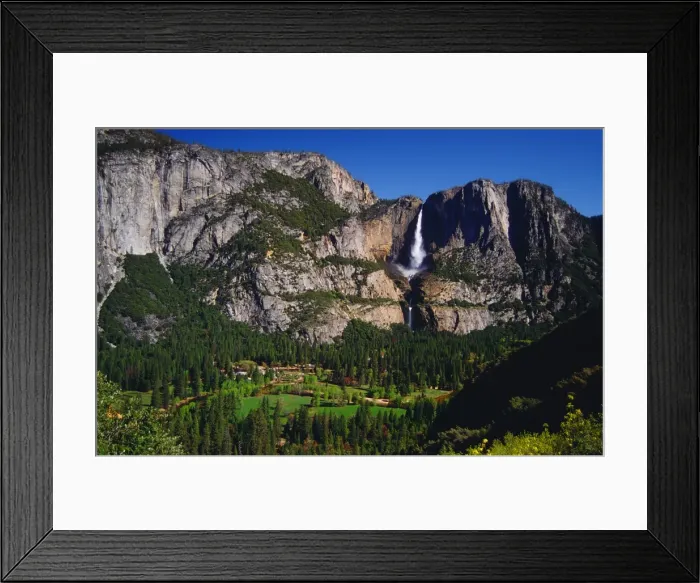 Framed Print : Spring-time in the Yosemite National Park, California, southern United States of America Framed Print : Spring-time in the Yosemite National Park, California, southern United States of America