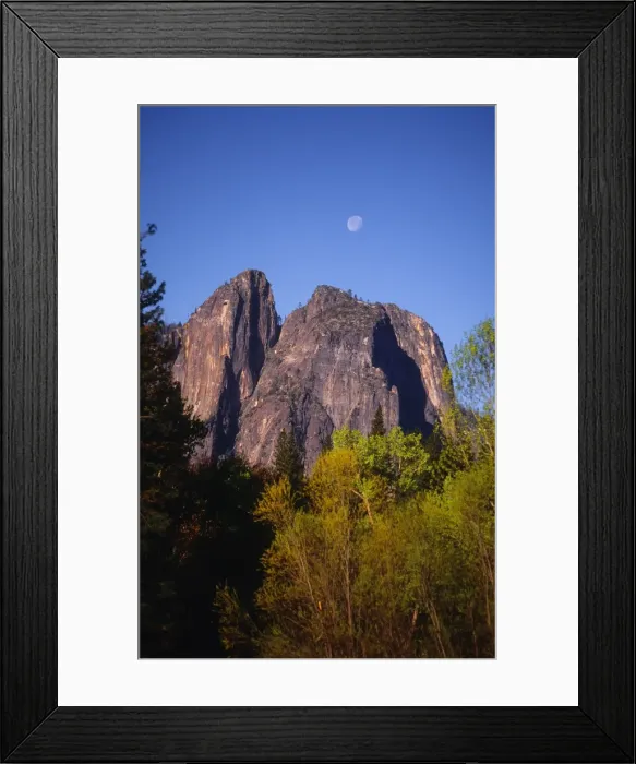 Framed Print : Spring-time in the Yosemite National Park, California, southern United States of America