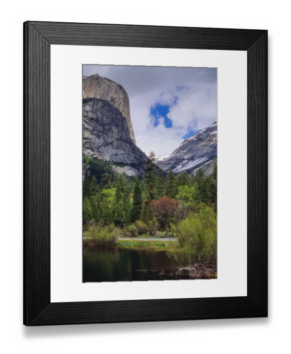 Framed Print : Spring-time in the Yosemite National Park, California, southern United States of America Framed Print : Spring-time in the Yosemite National Park, California, southern United States of America