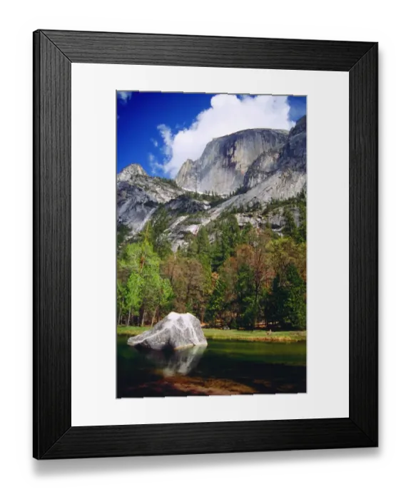 Framed Print : Spring-time in the Yosemite National Park, California, southern United States of America Framed Print : Spring-time in the Yosemite National Park, California, southern United States of America