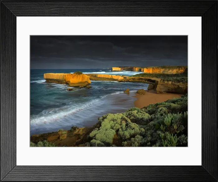 Framed Print : Shipwreck coastline, western Victoria, Australia Framed Print : Shipwreck coastline, western Victoria, Australia