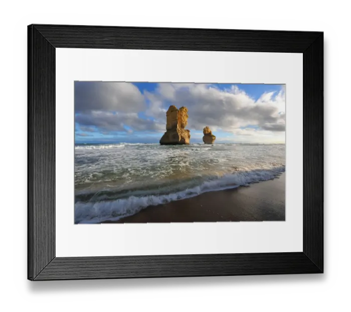 Framed Print : Shipwreck coastline, western Victoria, Australia