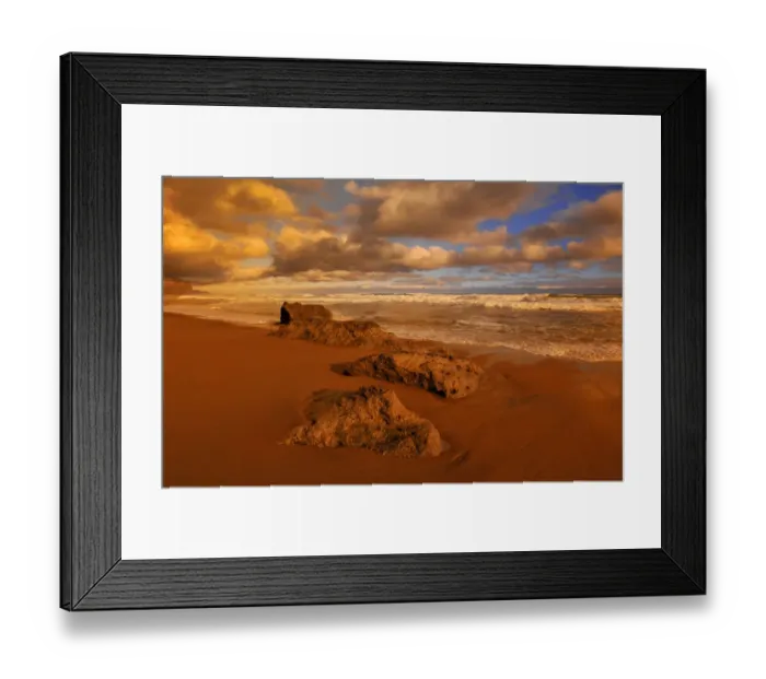 Framed Print : Shipwreck coastline, western Victoria, Australia
