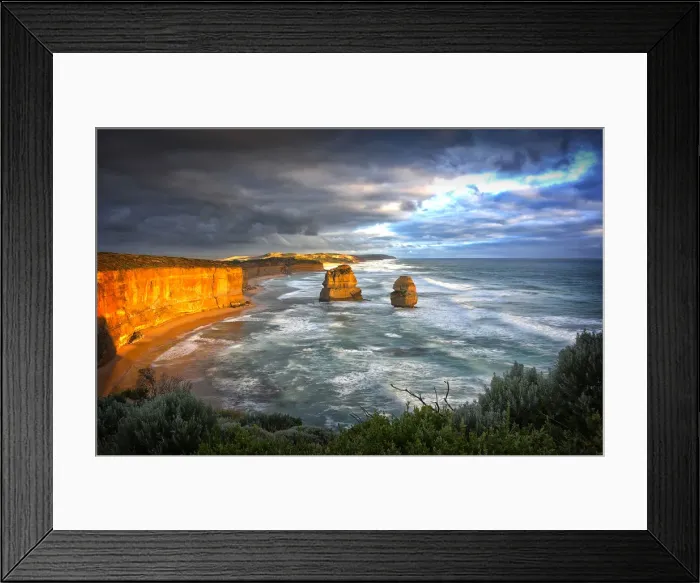 Framed Print : Shipwreck coastline, western Victoria, Australia Framed Print : Shipwreck coastline, western Victoria, Australia