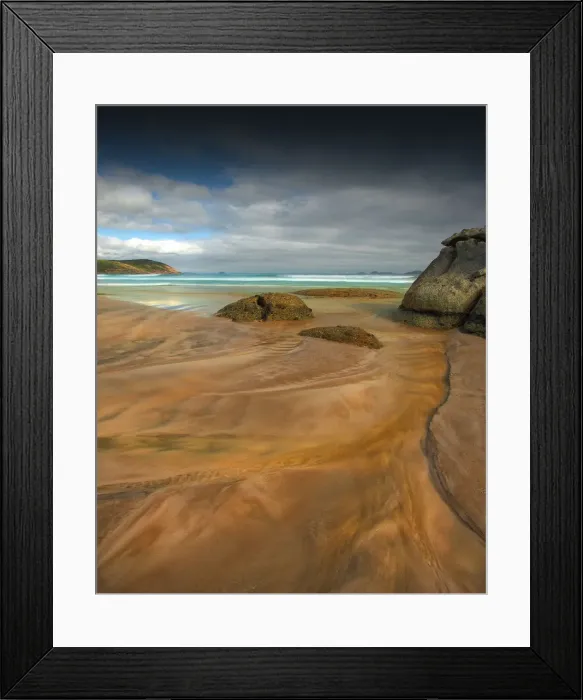 Framed Print : Sand Patterns, Squeaky bay, Wilsons Promontory, Victoria, Australia Framed Print : Sand Patterns, Squeaky bay, Wilsons Promontory, Victoria, Australia